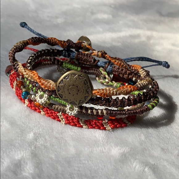 Wakami Jewelry - Wakami Set of 5 Earth Bracelets